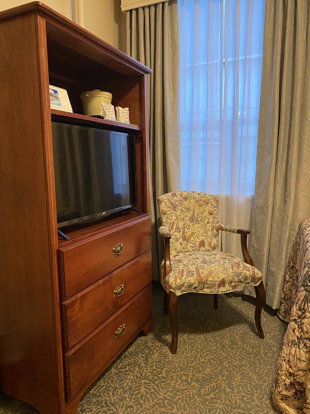 Chair in room